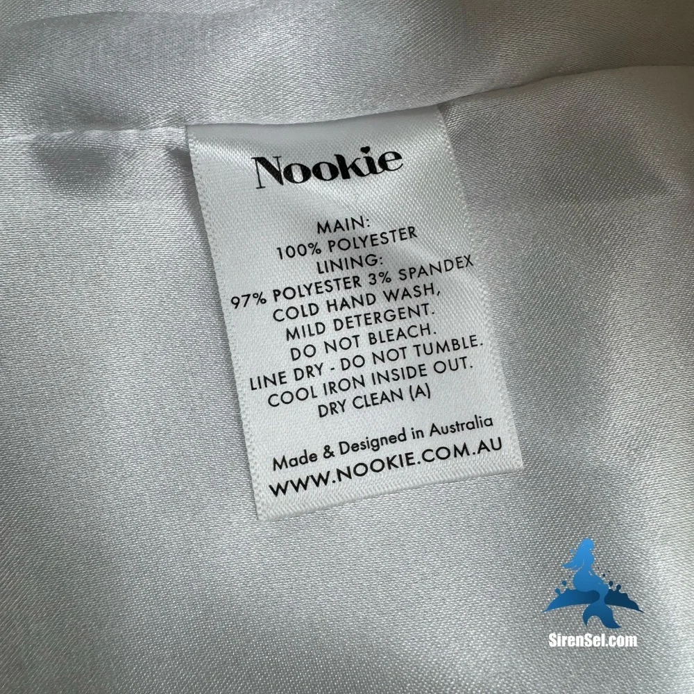 1095 NWT NOOKIE Queen Mini - Size S - Cream/White - Picture 2 of 16